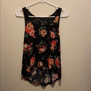 Floral tank top